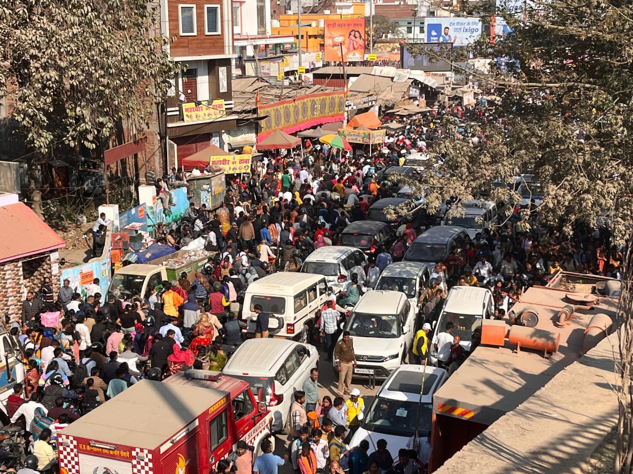 Prayagraj Mahakumbh 2025 Traffic Jam