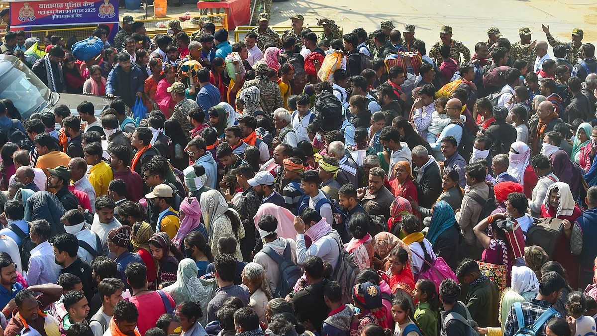 Prayagraj Mahakumbh 2025 Traffic Jam