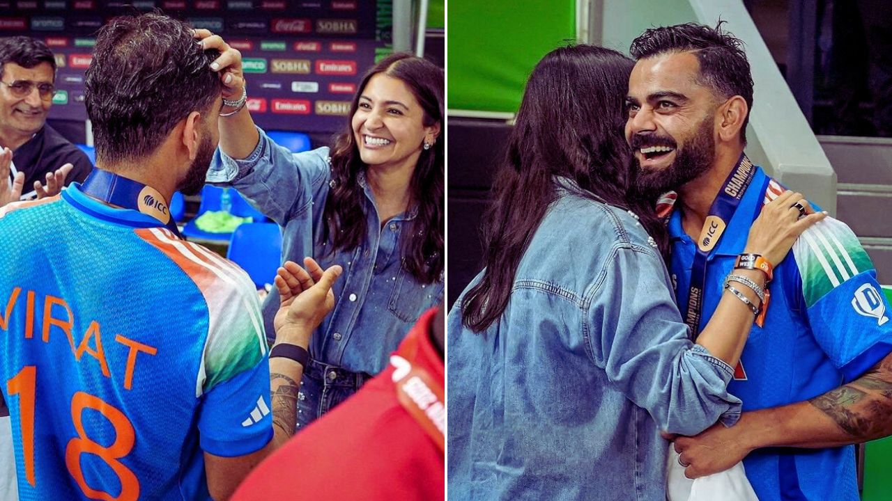 Virat Anushka cute pictures, Virat Kohli, Anushka Sharma, india win ICC Champions Trophy 2025, ICC Champions Trophy 2025, ICC Champions Trophy Final