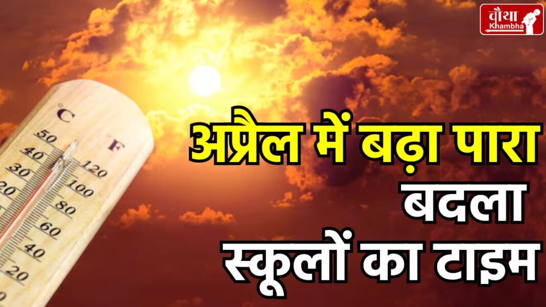MP Weather, April Weather, Heat increased in MP, Heatwave in MP, School timings changed,