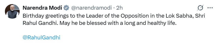 Happy Birthday Rahul Gandhi