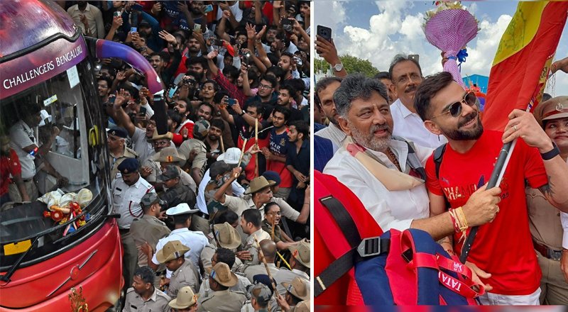 Bangalore stampede, RCB victory parade, Virat Kohli, Karnataka government report, Chinnaswamy stadium, IPL 2025