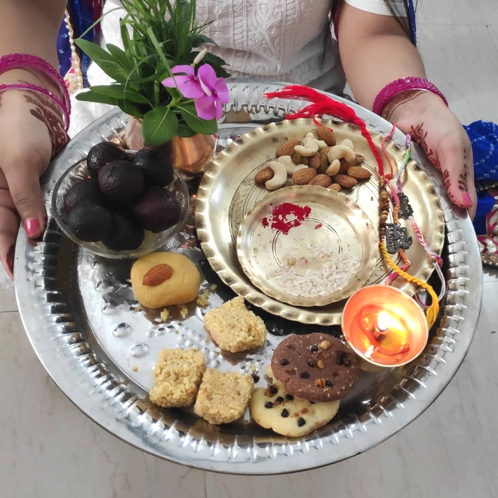 Rakshabandhan 2025, Rakhi Thali Decoration, What to put in Rakhi Thali, Preparations for Rakshabandhan, Auspicious Rakhi Thali, Rakhi Thali Decoration