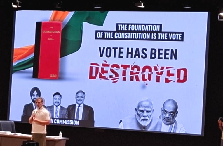 Rahul Gandhi, Election Commission, vote chori, Rahul Gandhi Press Conference, Rahul Gandhi's allegations, Rahul Gandhi live, voter list controversy, Bihar election, Bihar voter list sir, Rahul Gandhi voter verification,