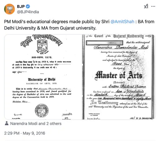PM Modi, PM Modi degree, Delhi High Court, CIC order on PM degree, RTI on educational qualification, Delhi University RTI, Neeraj Kumar RTI activist, Sachin Datta judge, Tushar Mehta, Right to Privacy, RTI, Personal information, PM Modi BA degree, Arvind Kejriwal, pm degree case, CIC, How educated is PM Modi